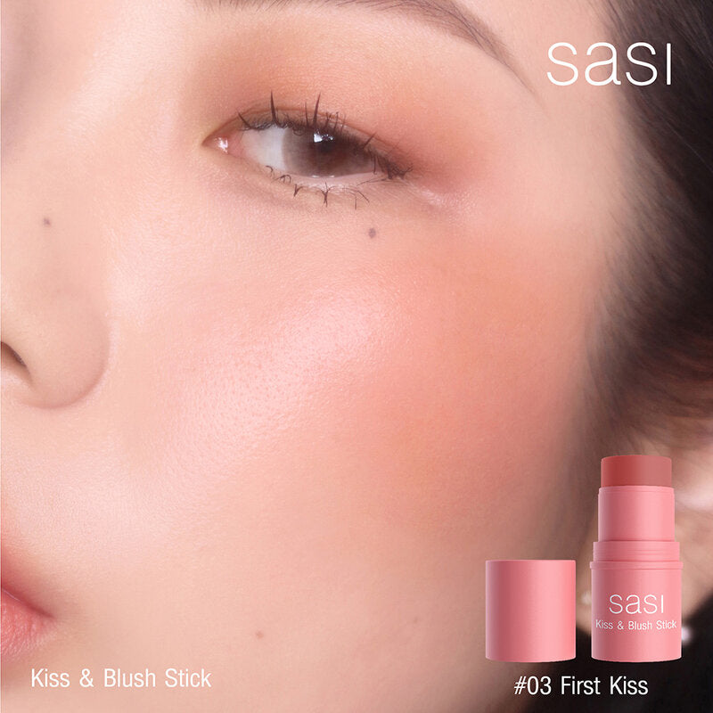 SASI Blush Stick - Cream Formula #03 First Kiss - Beauty Buddy