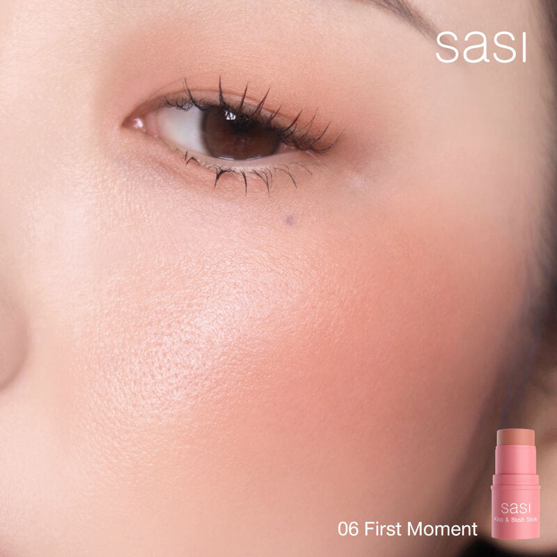 SASI Blush Stick - Cream Formula #06 First Moment - Beauty Buddy