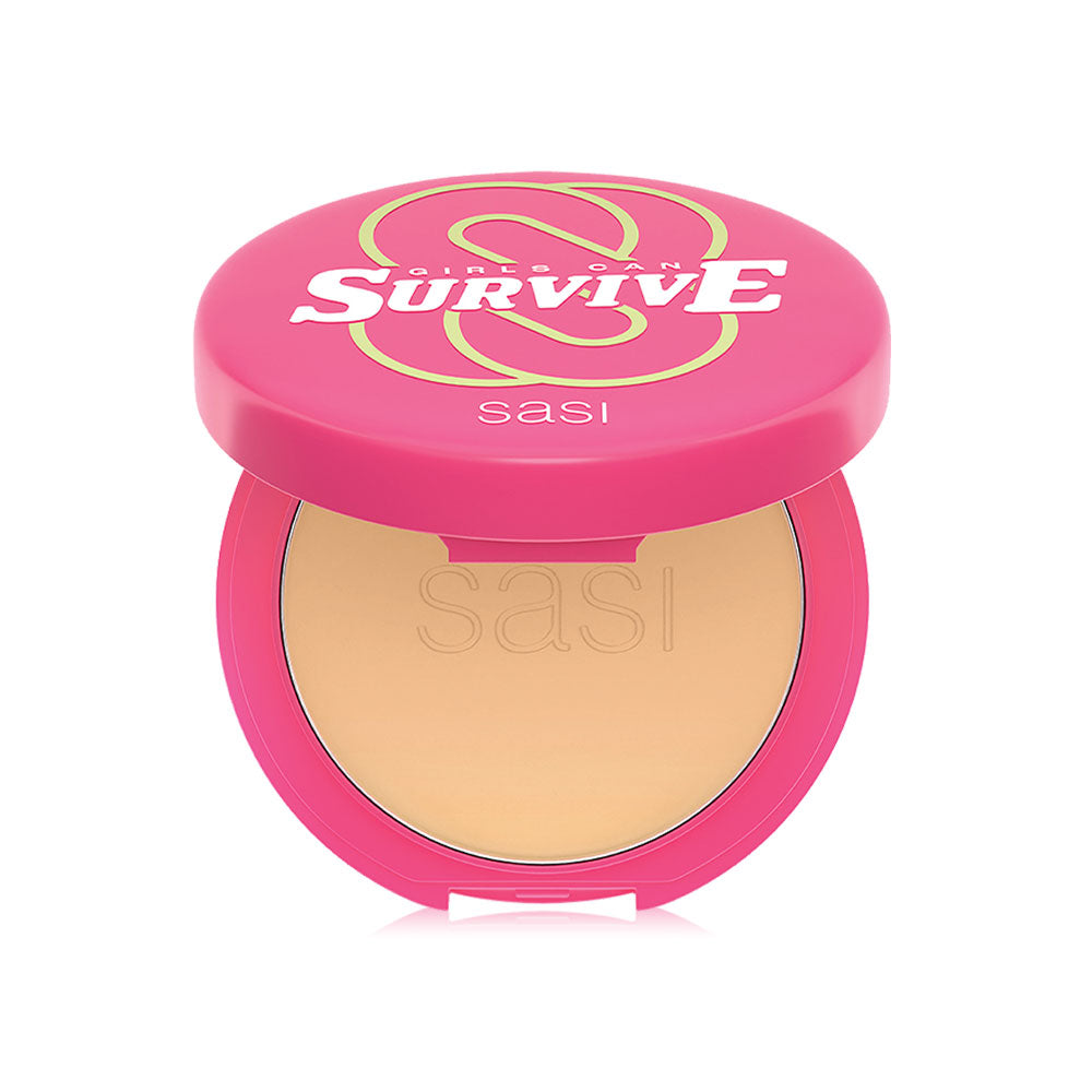 SASI Foundation Powder - Honey Warm, Matte Finish, SPF50+ - Beauty Buddy