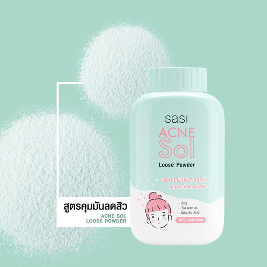 SASI Loose Powder - Gentle Formula for Acne-Prone Skin - Beauty Buddy