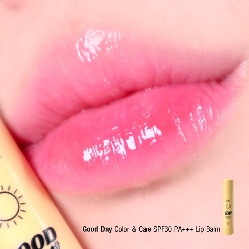 SASI Lip Balm - SPF30 PA+++ with Peachy Pink Color - Beauty Buddy