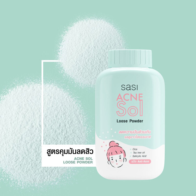 SASI Acne Sol Loose Powder 50g x 3pcs