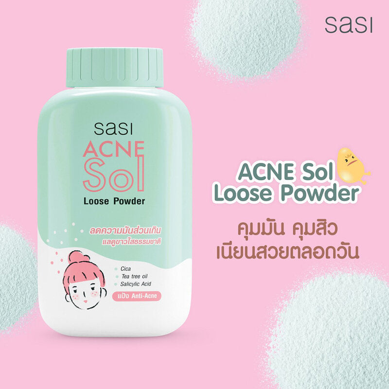 SASI Acne Sol Loose Powder 50g x 3pcs
