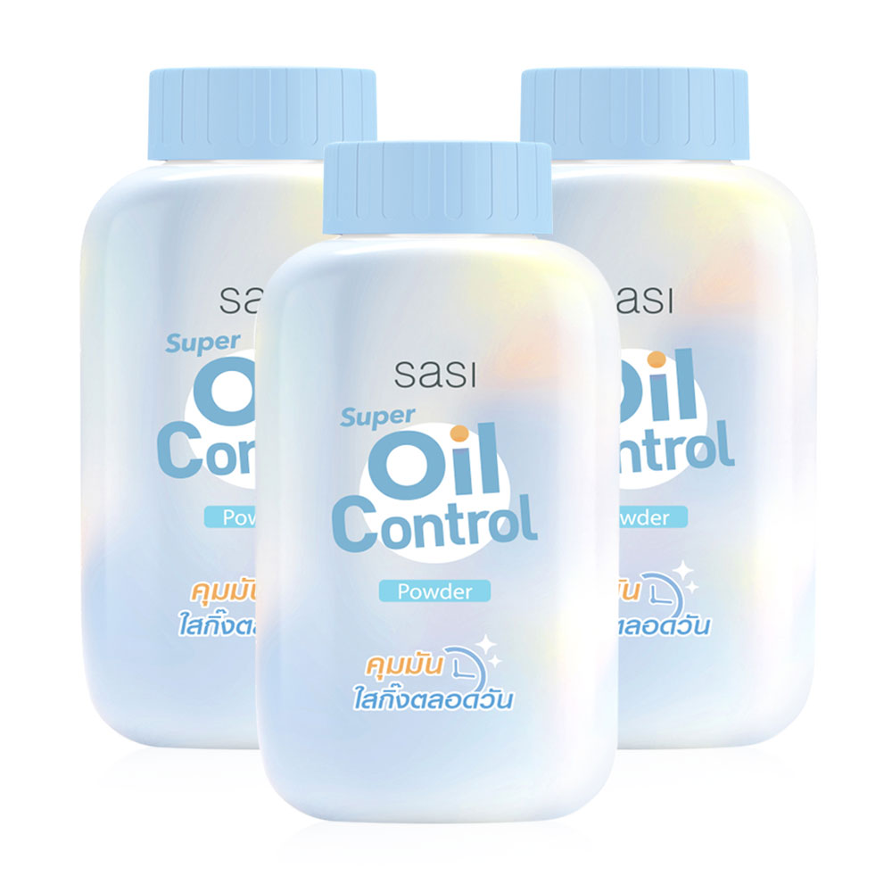 SASI Super Oil Control Powder 50g x 3pcs