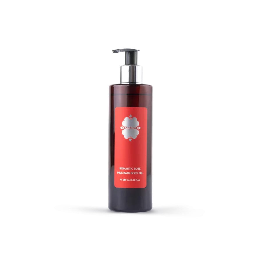 Satira Milk Bath & Body Oil - Rose