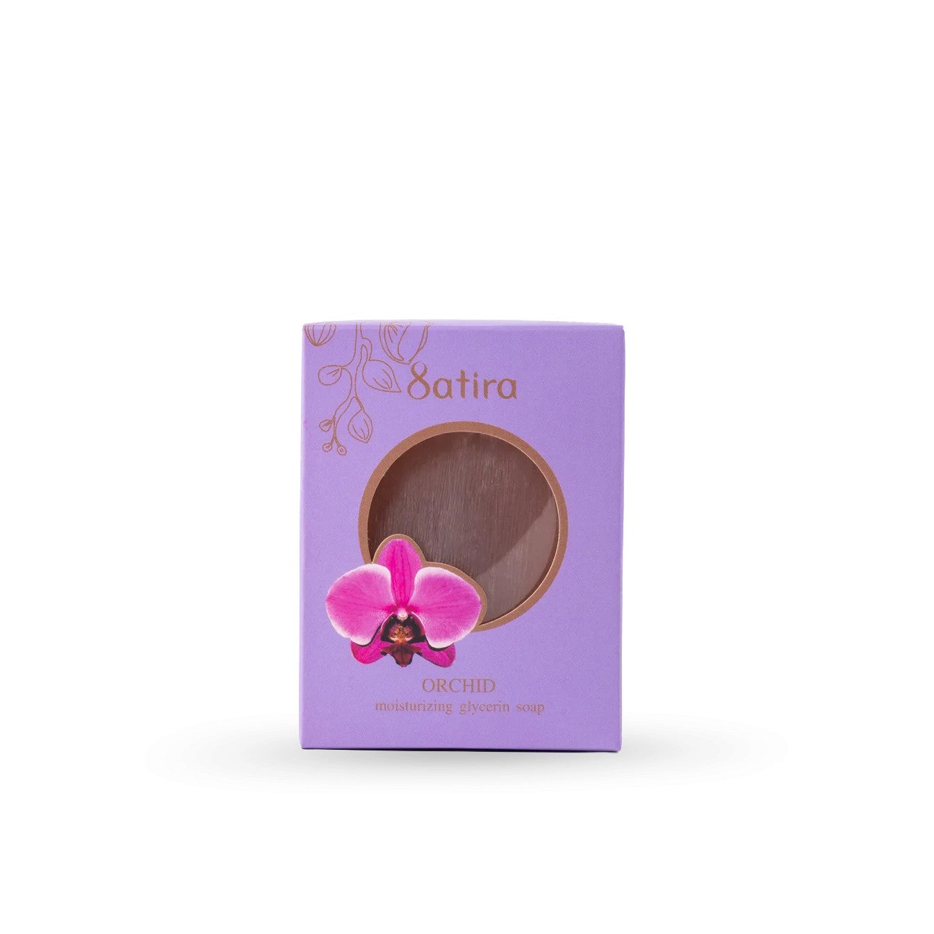 Satira Moisturizing Glycerin Soap - Orchid