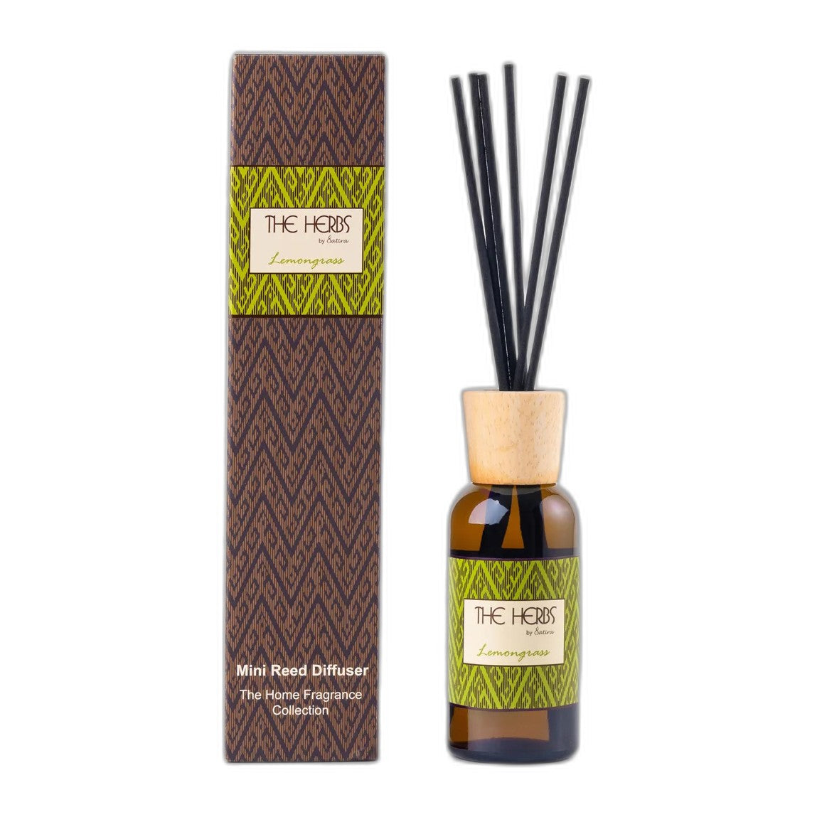 Satira The Herbs Mini Reed Diffuser - Lemongrass