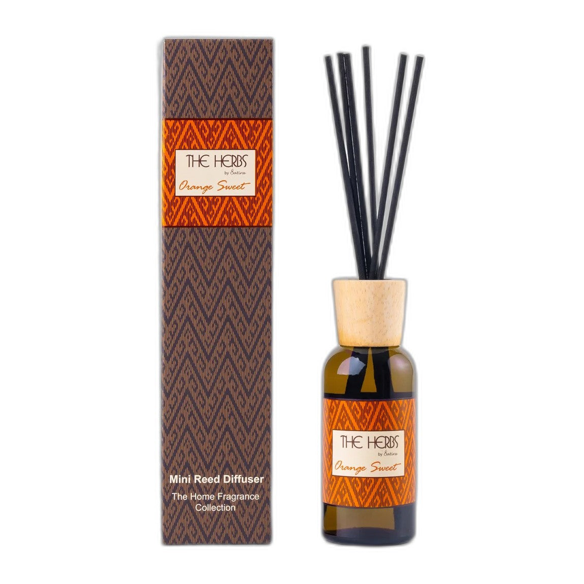 Satira The Herbs Mini Reed Diffuser - Sweet Orange