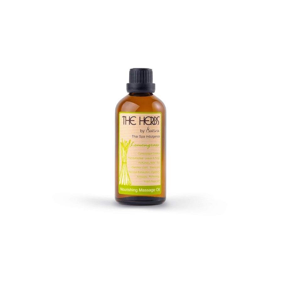Satira The Herbs Nourishing Massage Oil - Lemongrass