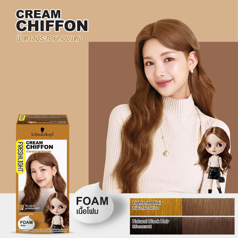 Schwarzkopf Fresh Light Foam 105g #Cream Chiffon