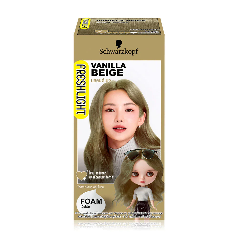 Schwarzkopf Fresh Light Foam 105g #Vanilla Beige