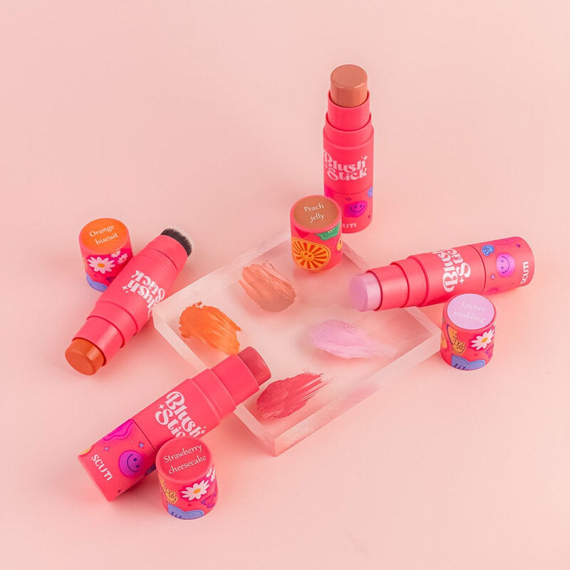 SCUTi Blush Stick 6g #Lychee Pudding
