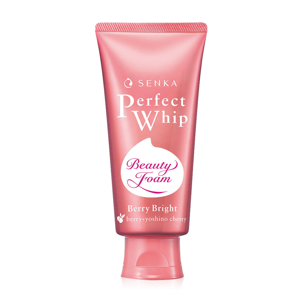Senka Perfect Whip Berry Bright Cleansing Foam 100g