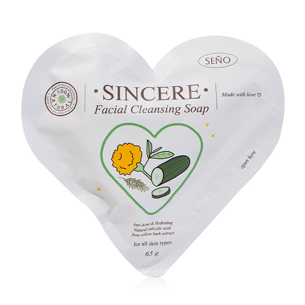 Seno Sincere Facial Cleansing Soap 65g