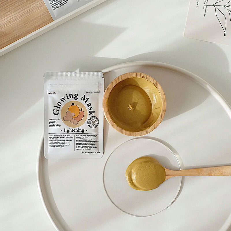 Seno Glowing Mask Herbal Mask Powder 20g