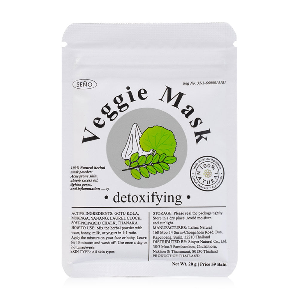 Seno Veggie Mask Herbal Facial Mask Powder 20g