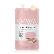 Sewa Glassy Matte Retouch Cushion 7g #02 Beige