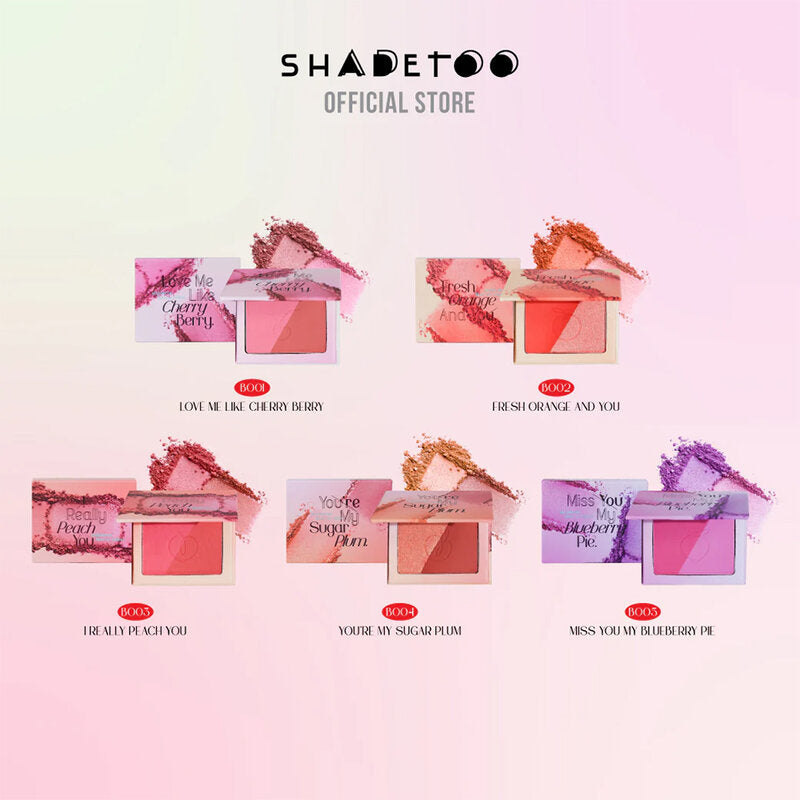 ShadeToo 2 Color Blush On Edition 6.3g #B004 You're My Sugar Plum