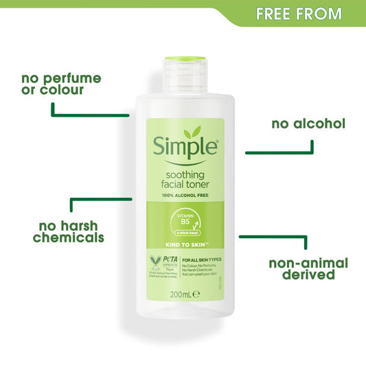 Simple Facial Soothing Toner 200ml