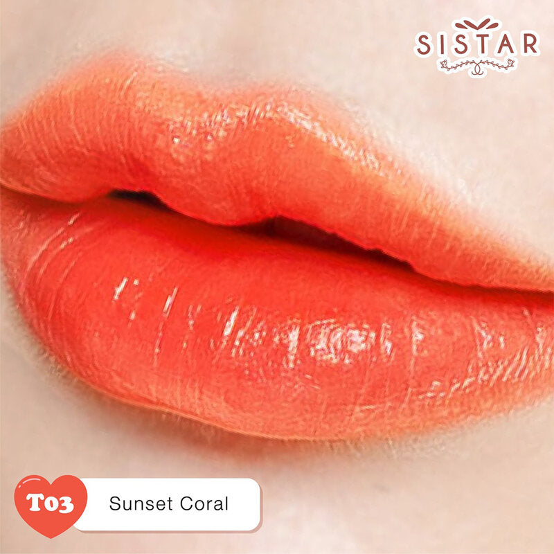 Sistar Glossy Fix Lip Tint 3g #T03 Sunset Coral