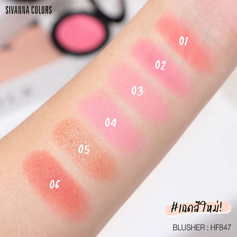 SIVANNA Colors Blusher 4g #06