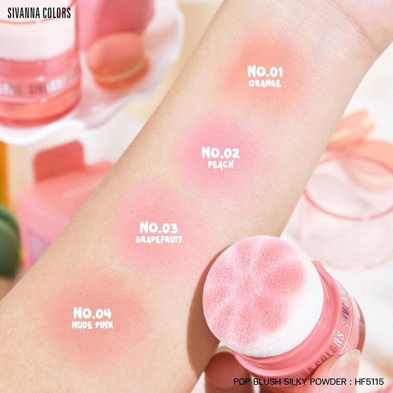 SIVANNA Colors Pop Blush Silky Powder 3.5g #03