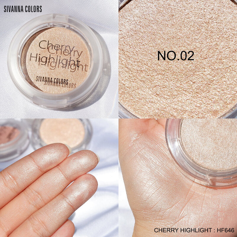 SIVANNA Colors Cherry Highlight Highlight Powder 5g #02