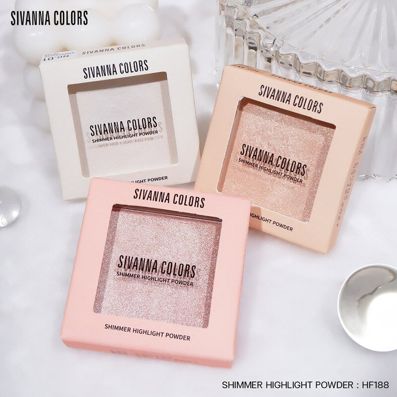 SIVANNA Colors Shimmer Highlight Powder 4g #03