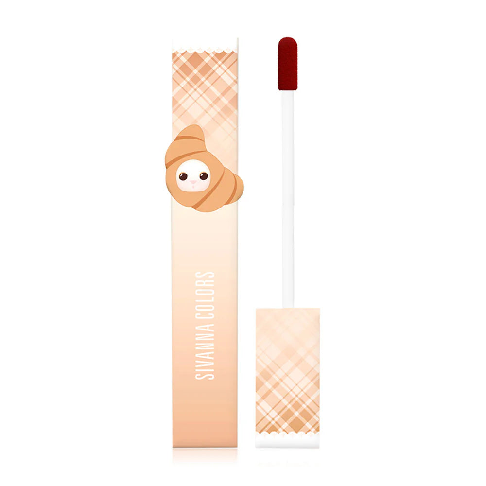 SIVANNA Colors Bread Story Funny Cute Lip Glaze 3g #01 Croissant