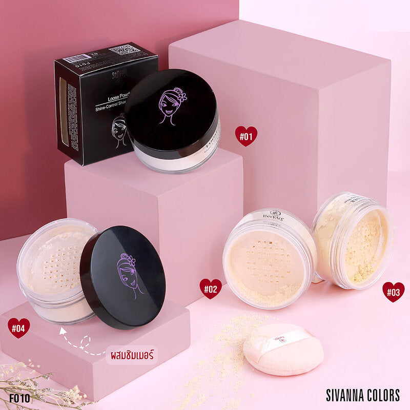SIVANNA Colors Loose Powder 20g #02