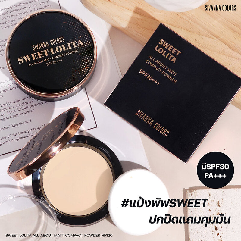 SIVANNA Colors Sweet Lolita All About Matt Compact Powder 10g #02