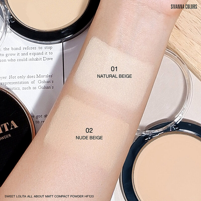 SIVANNA Colors Sweet Lolita All About Matt Compact Powder 10g #02