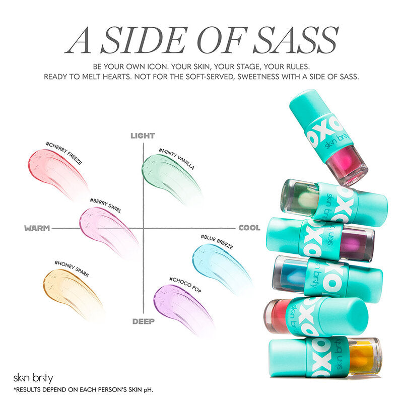SKIN BRITY XOXOil Hya Capsule Lip Oil 5g #Berry Swirl