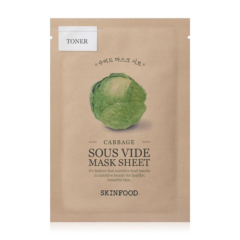 Skinfood Cabbage Sous Vide Mask Sheet 18g