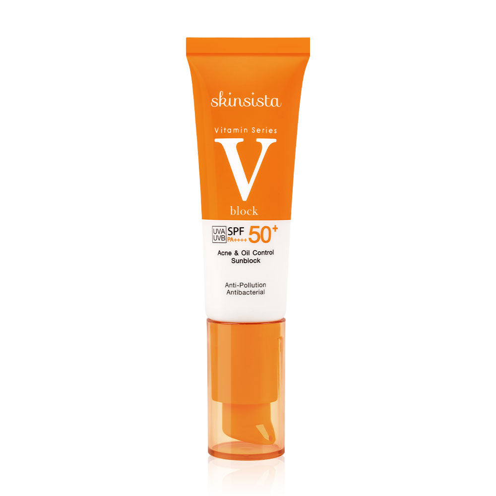 Skinsista V Acne & Oil Control Sunblock SPF 50+PA+++ 30ml