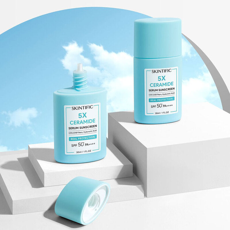 SKINTIFIC 5X Ceramide Serum Sunscreen SPF50+ PA+ 80ml