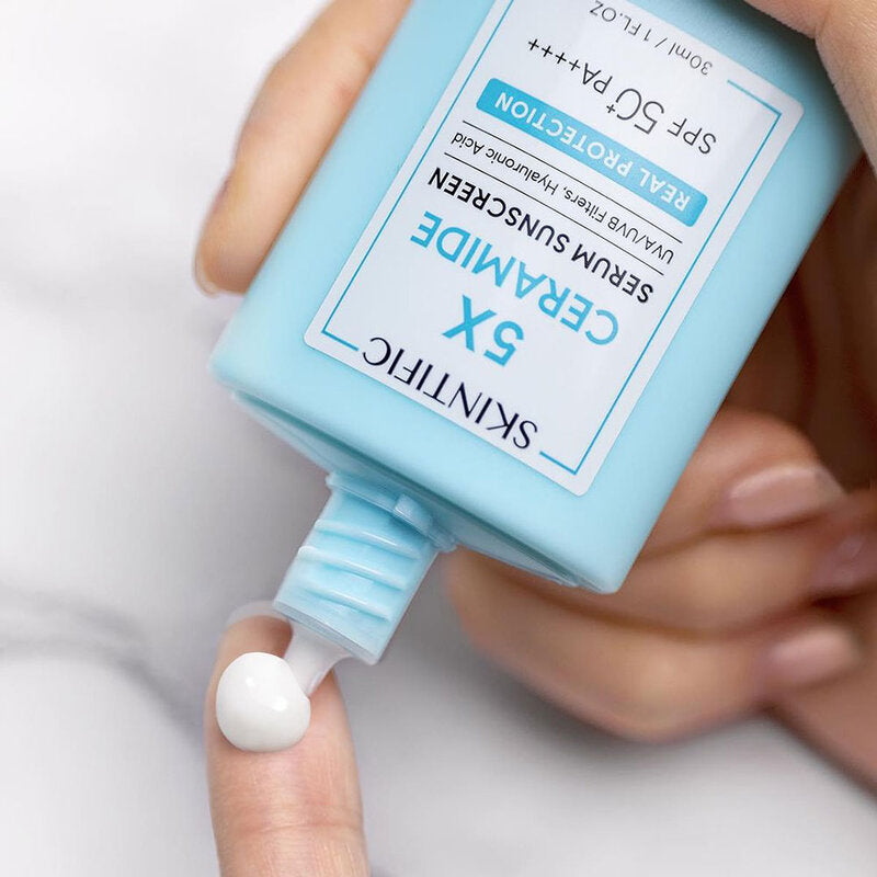 واقي شمس سيروم سيراميد 5X من سكينيتيك SPF50+ PA+ 80 مل
