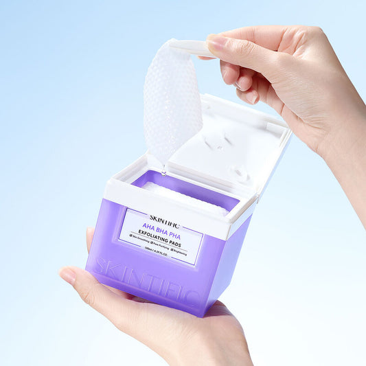 SKINTIFIC Aha Bha Pha Exfoliating Pads 130ml [40 Pads]