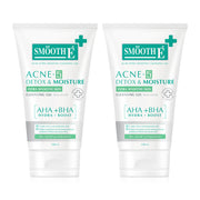 Smooth E Acne Extra Sensitive Cleansing Gel 120ml x 2pcs