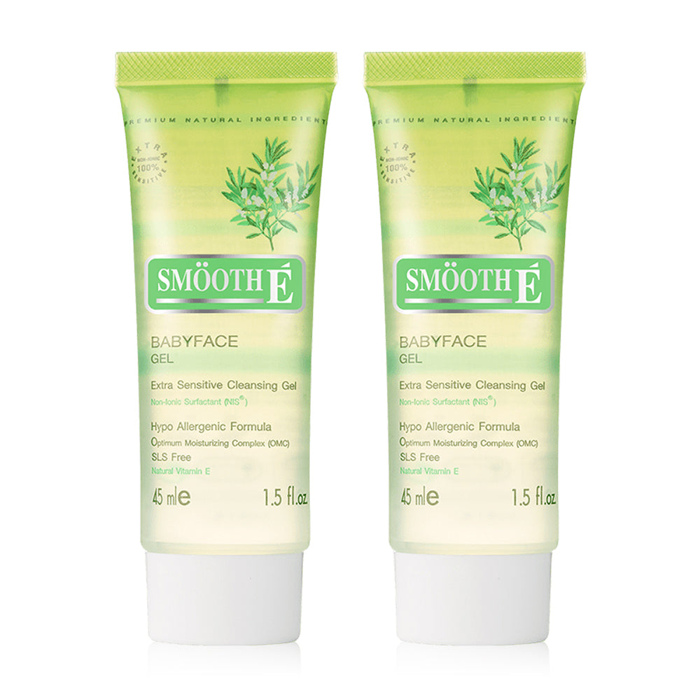 Smooth E Babyface Gel 45ml x 2pcs