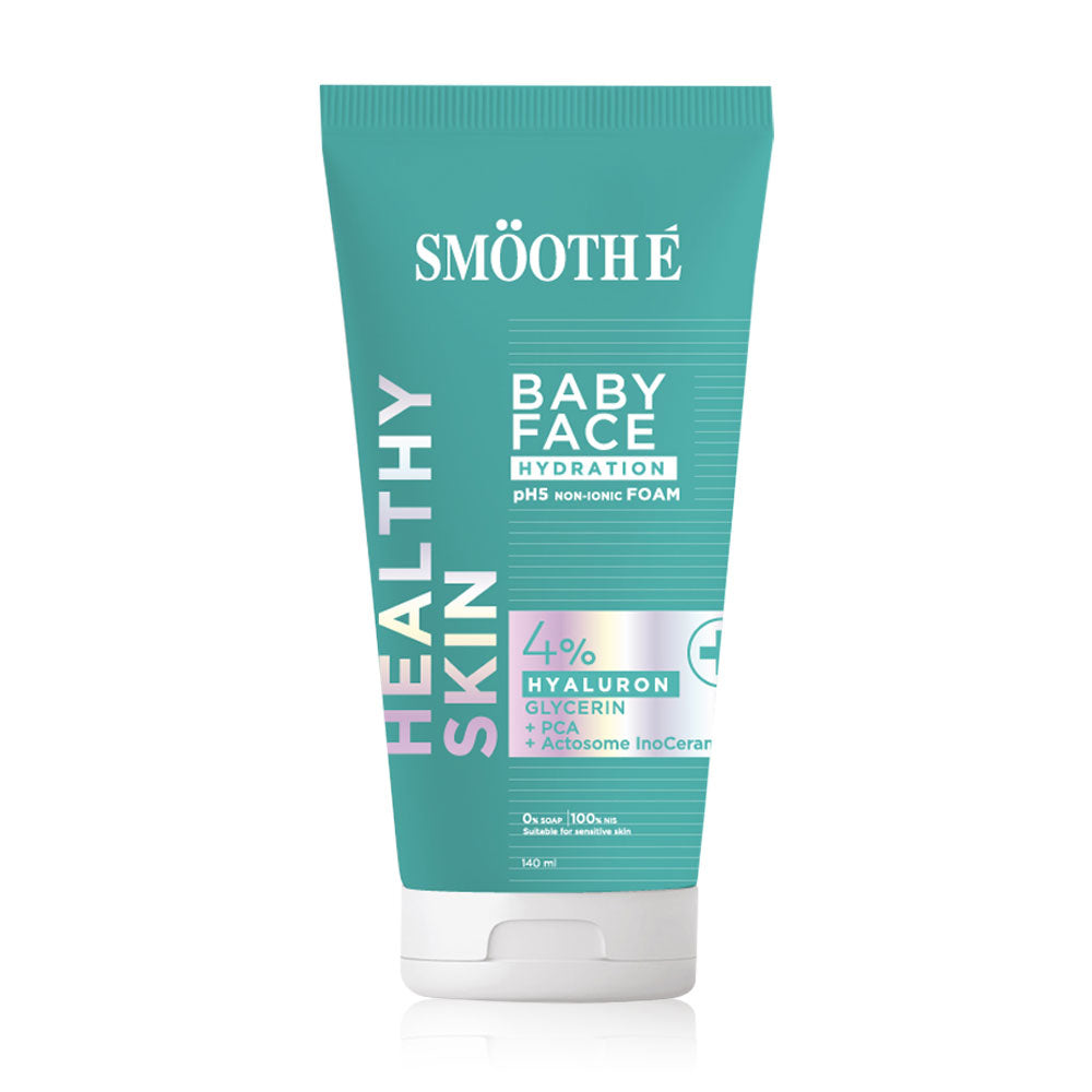 Smooth E Babyface Hydration pH5 Non-Ionic Foam 140ml