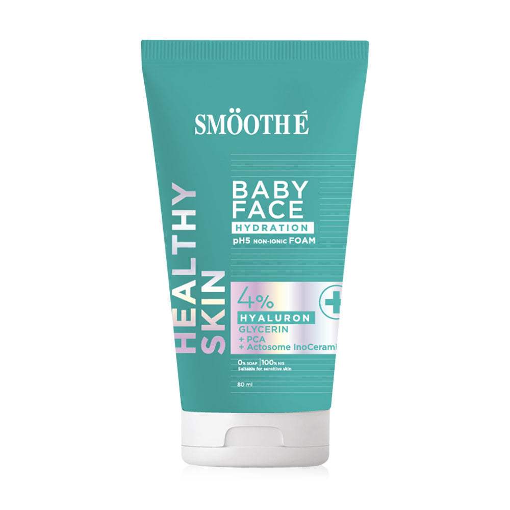 Smooth E Babyface Hydration pH5 Non-ionic Foam 80ml