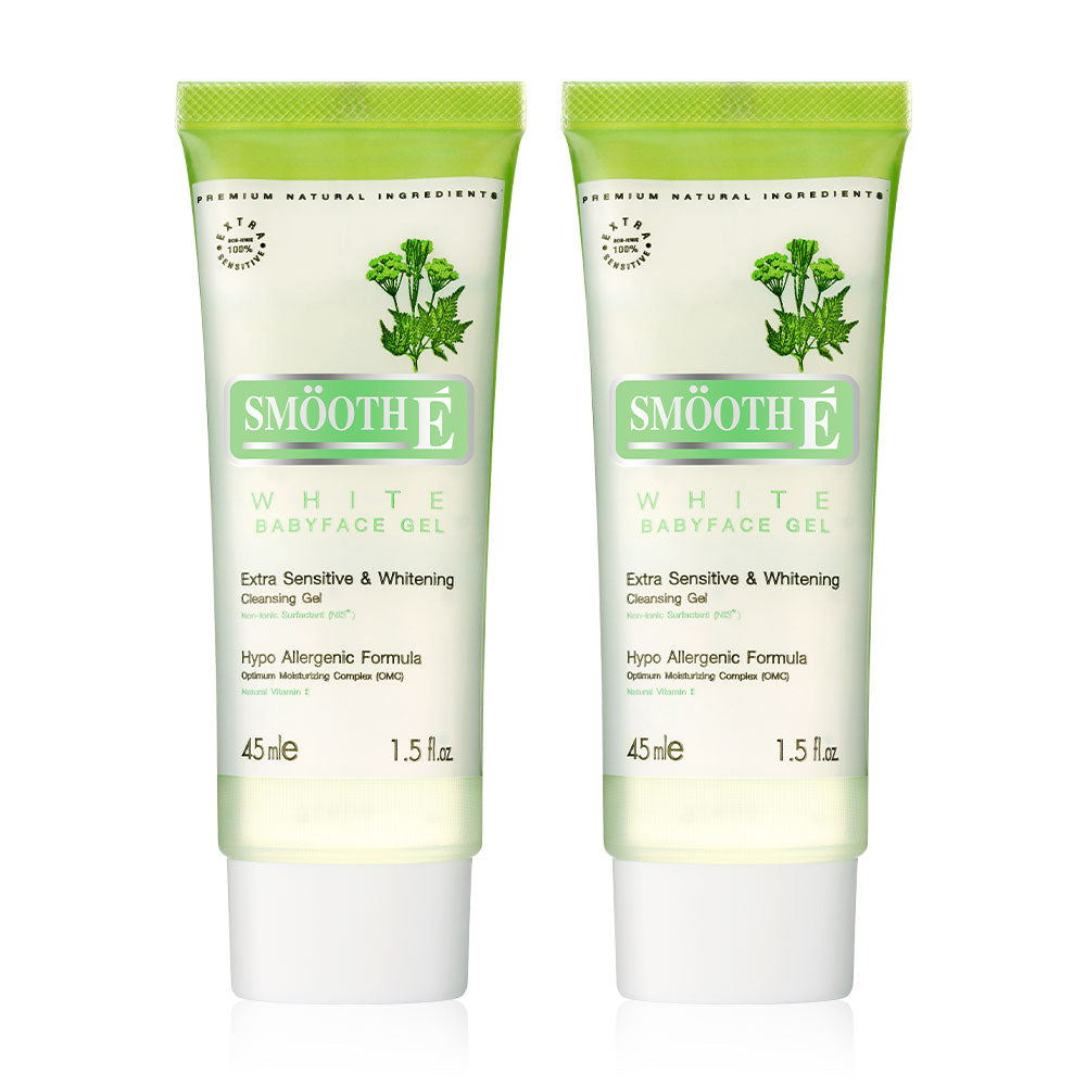 Smooth E White Babyface Gel 45ml x 2pcs