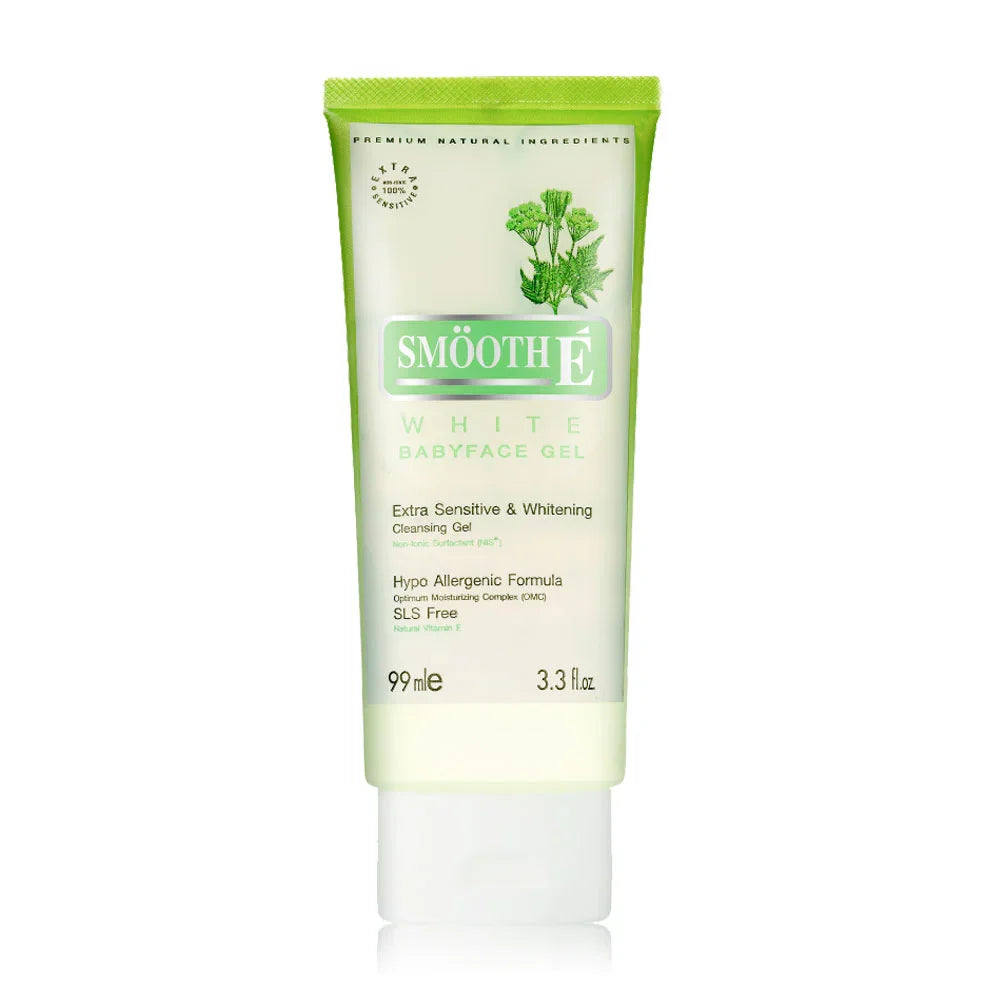 Smooth E Cleansing Gel - White Babyface for Sensitive Skin - Beauty Buddy