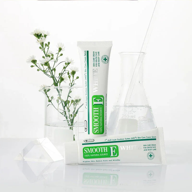 Smooth E Cream - Plus White for Face and Body, 30g - Beauty Buddy