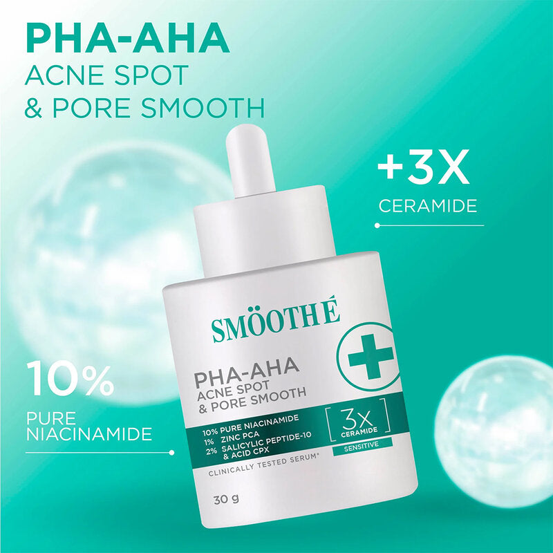 Smooth E PHA-AHA Acne Spot & Pore Smooth Serum 30g