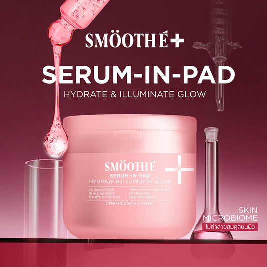 Smooth E Serum-In-Pad Hydrate & Illuminate Glow 50 Pads
