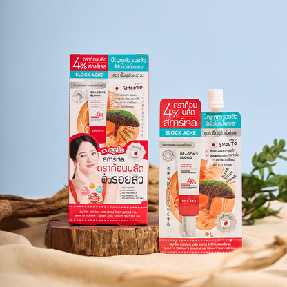Smooto Dragon's Blood Acne Bright Booster Gel 20g