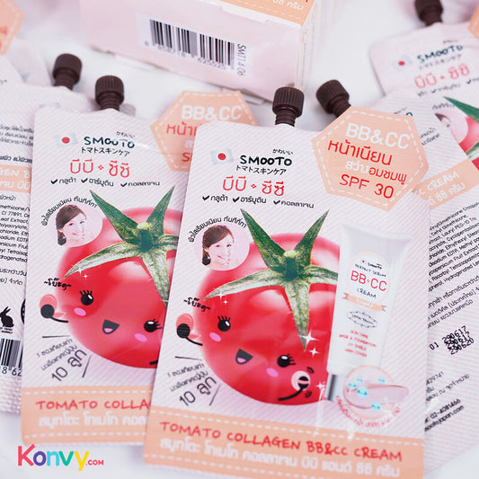 Smooto Tomato Collagen BB & CC Cream 10g