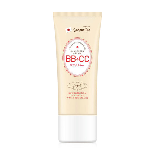 Smooto Tomato Collagen BB & CC Sunscreen Cream 42g